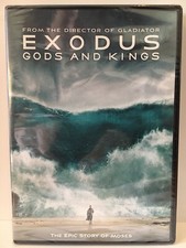 Exodus: Gods and Kings (DVD, 2014) The Epic Story Of Moses! Extras! New! Sealed!
