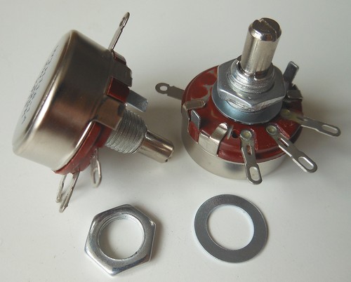 5 piezas potenciómetro lineal 150K Ω ohmios WTH118 WTH118-1A 2W - Imagen 2 de 4