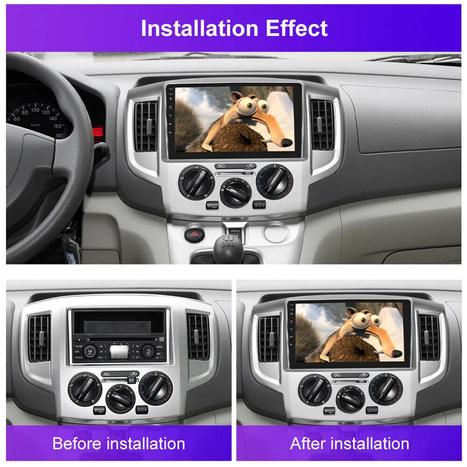 For Nissan Nv200 2013-2019 Carplay Android Auto Car Stereo Radio Gps NAVI Wifi - Image 4 of 4