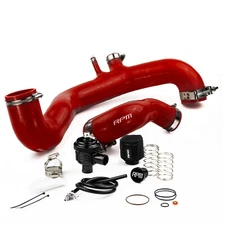 RPM Red Full Silicone Charge Tubes Kit w/ BOV for Can Am Maverick X3 R & RR