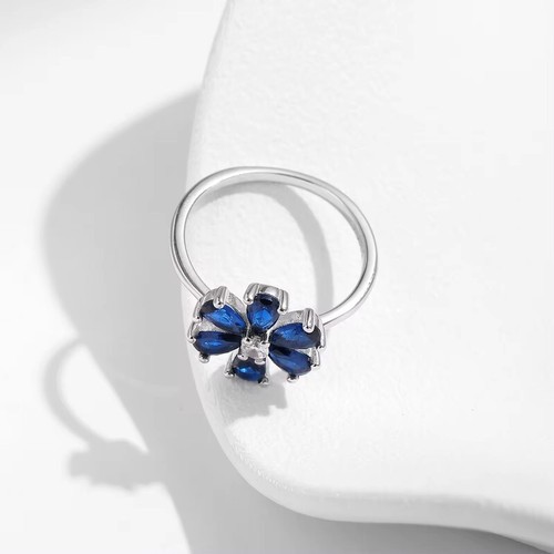 Sapphire Gem,  925 Sterling Silver Ring. Flawless Premium Jewellery Piece. - Picture 4 of 4