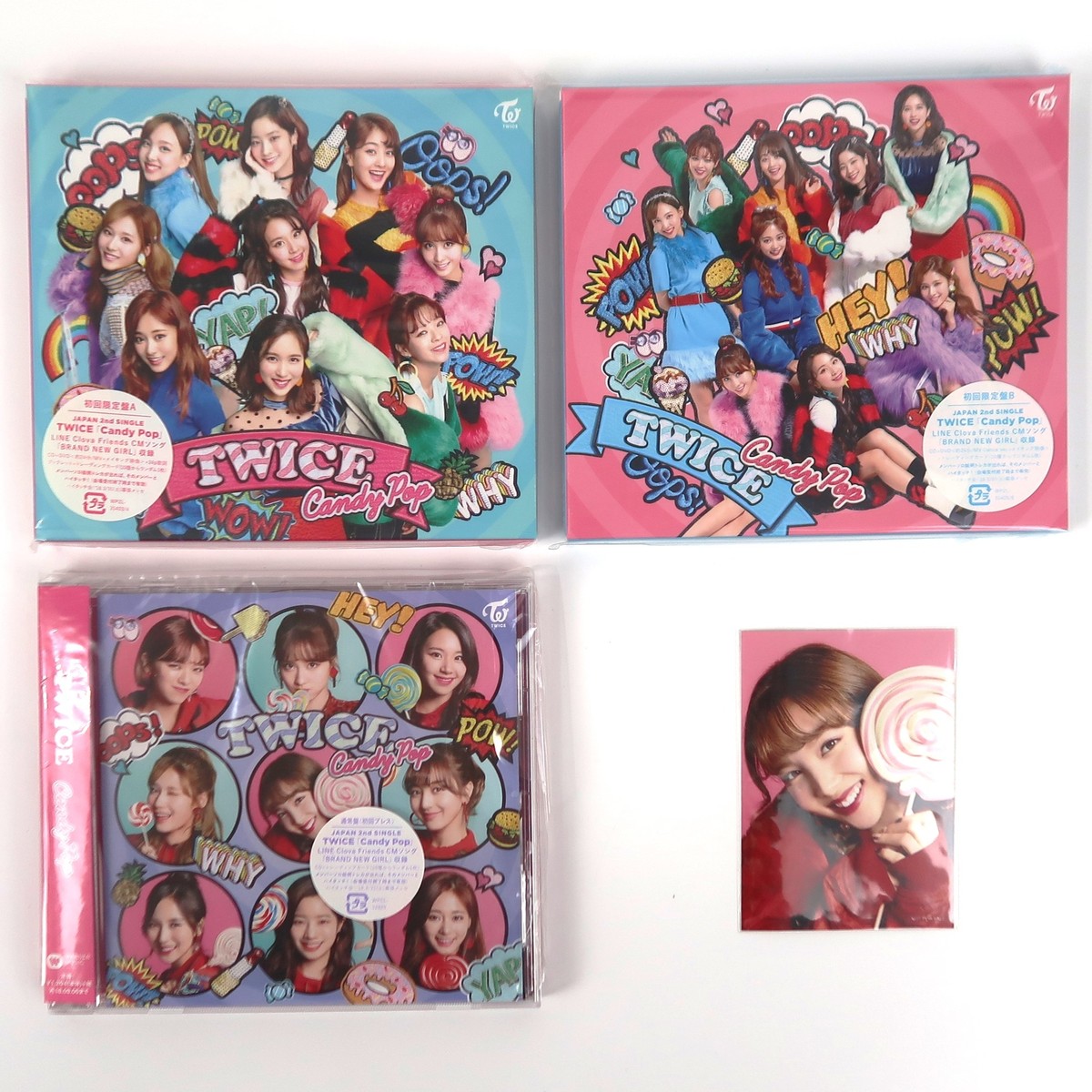 Twice - Candy Pop All Versions Limited Box Set Japan K-Pop Twice - Candy Pop All Versions Limited Box Set Japan K-Pop