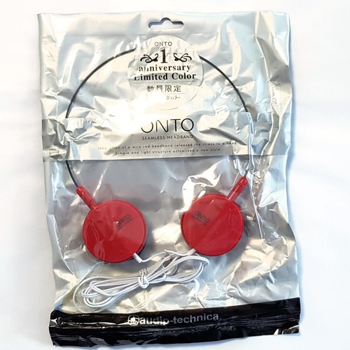 ONTO Słuchawki nauszne Headphone 30mm Sterownik czerwony - Zdjęcie 2 z 5