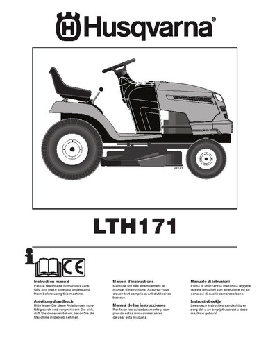HUSQVARNA Lawn Garden Tractor Instruction Owner MANUALS Part List VARIOUS MODELS - Picture 211 of 248