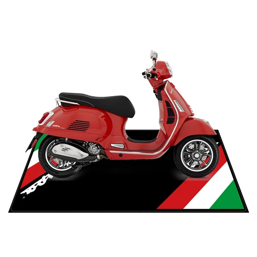 For Vespa Motorcycle Garage Floor Pit Mat Workshop Carpet Anti-slip 220x80cm - Picture 2 of 6