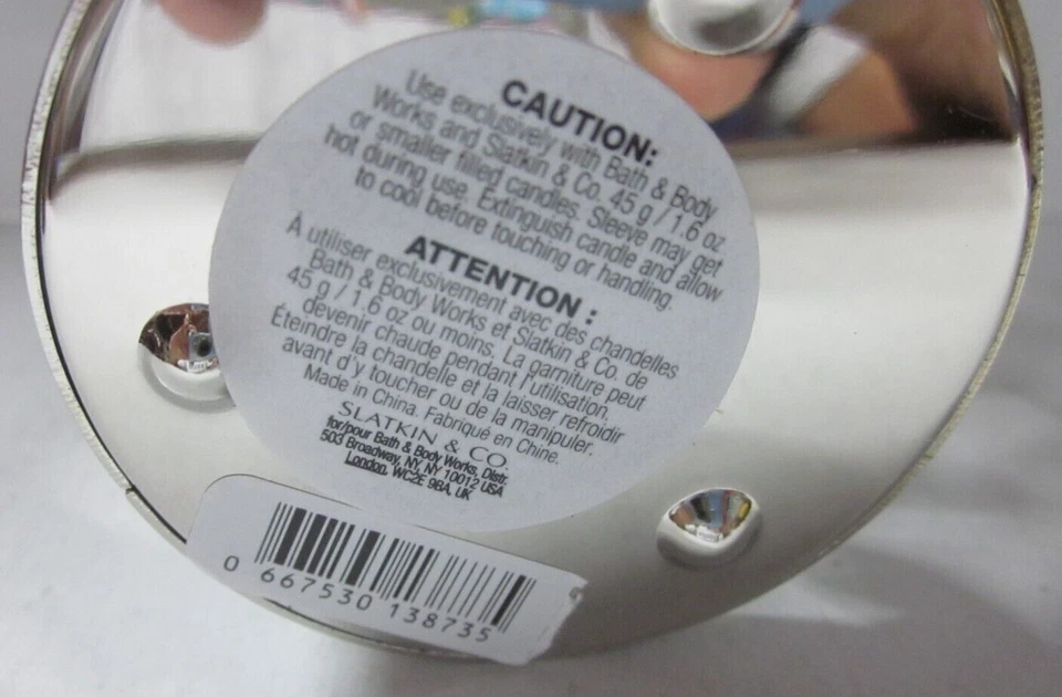 Bath & Body Works mini 1,6 унц подсвечник рукав стрекоза - Изображение 3 из 4