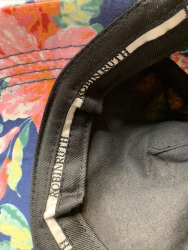 Alaska Womens Ballcap made by Robin Ruth floral print adjustable strap - Picture 4 of 9