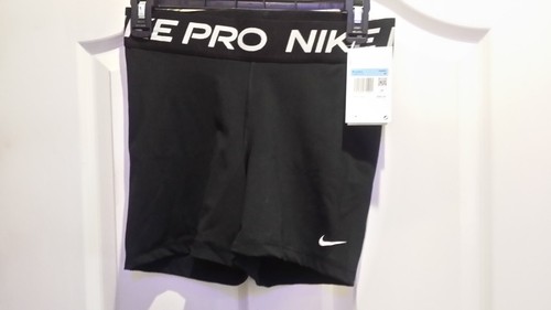 Women's Nike Dri-Fit Pro Activewear Training Compression Shorts Medium in Black - Picture 3 of 4