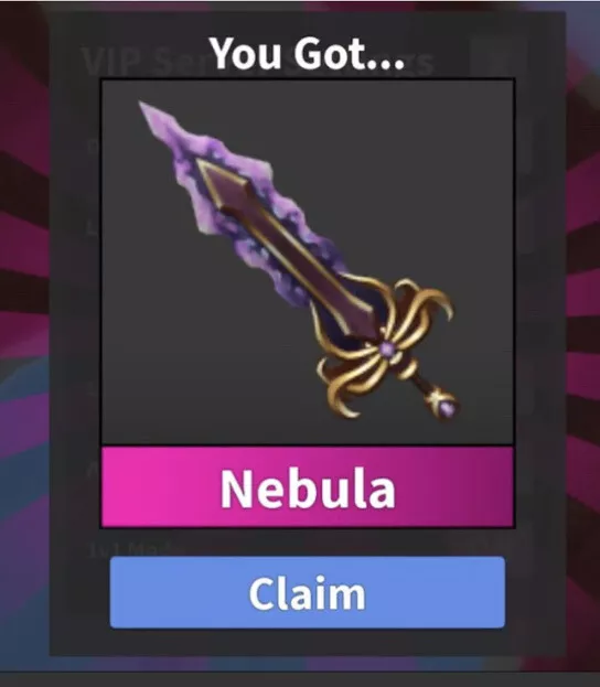 NEBULA MM2 🌙NEW GODLY 2021🌙 In Game Item Fast Delivery