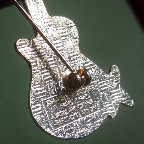 HARD ROCK CAFE klassisches Logo Pinback Orlando Gitarrenlogo Palme Restaurant - Bild 3 von 3