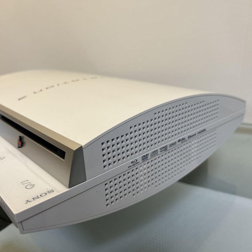 Playstation 3 (40GB) PS3 Sony Ceramic White CECHH00 Japan Konsole gebraucht ohne Karton - Bild 7 von 11