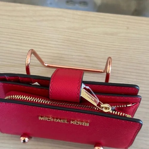 Michael Kors Mirella Brt Red Mlti SM Shopper TZ Crossbody Handbag/Wallet option - Picture 22 of 40