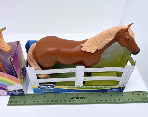 World Of Breyer Paddock Pals Hazel & Sunburst Toy Horse Figures NRFB - Bild 6 von 20