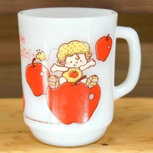 Rare!! Fire King Apple Dumpling Mug Size: W10.5 × H10.3 × φ 7.7 From Japan