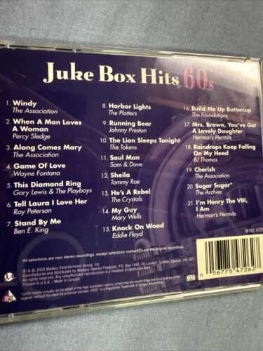 21 Winners: Juke Box Hits of the 60's Music CD Compilation Used Good Condition - Picture 3 of 3