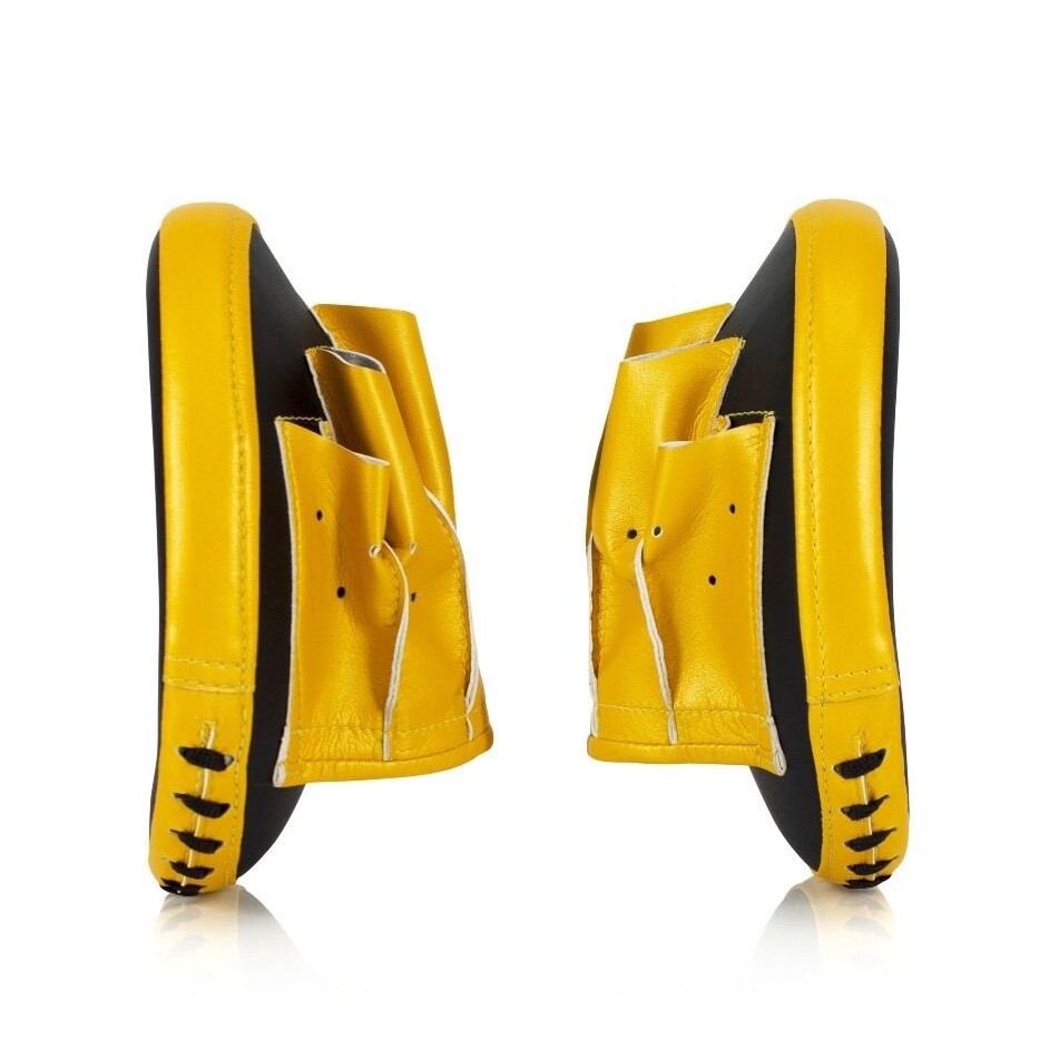 Fairtex キックミット L/Rサイズ イエロー/ブラック Fairtex キックミット L/Rサイズ イエロー/ブラック 2025年最新