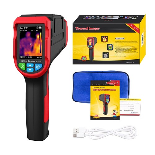 NF-521 Infrared Thermal Imager Camera Thermometer Temperature-Imaging With 8GB - 第 1/7 張圖片