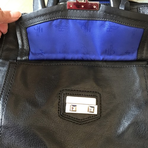 Cole Haan Zoe Black Leather top handle satchel B39594 - Picture 19 of 19