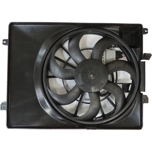 Dual Radiator And Condenser Fan Fits Hyundai Tucson Limited 2016-2021 HY3115155 - Picture 2 of 3