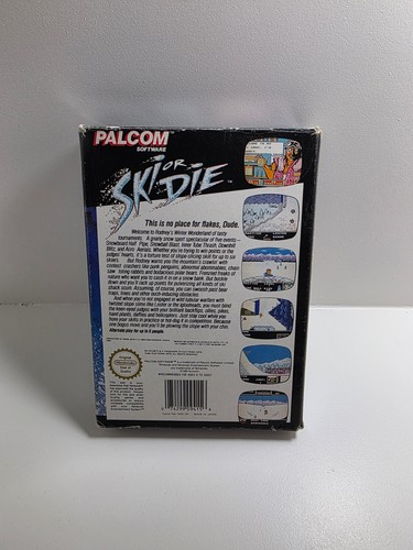 Ski Or Die - Nintendo + NES + PAL + PALCOM + Boxed ***NO MANUAL*** - Picture 3 of 15