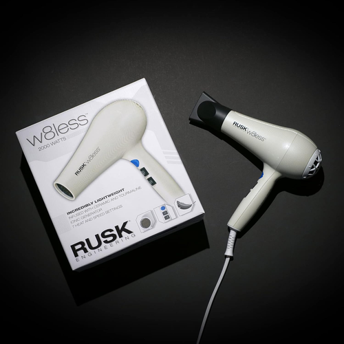 RUSK Engineering W8Less Asciugatrice Professionale 2000 Watt, 7 Impostazioni di Velocità, Lightwei - Foto 3 di 12