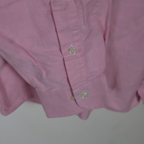 Brooks Brothers Shirt Mens XL Pink Limited Edition 185th Anniversary OCBD Preppy - Picture 15 of 15