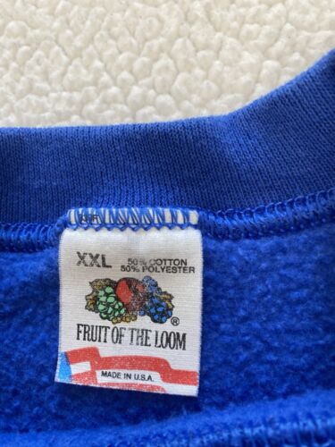 Vintage AT&T Sweatshirt Men's 2XL Blue Pullover (fits Like Large) - Picture 3 of 6