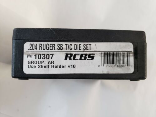 RCBS Reloading .204 Ruger Small Base Taper Crimp 2 Die Set 10307 - Picture 3 of 3