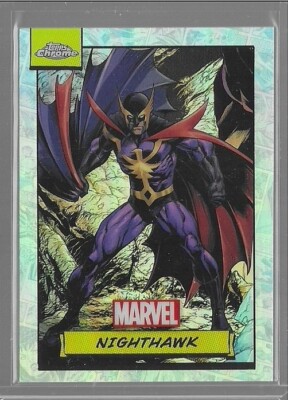2024 Topps Marvel Chrome - Silver Refractor Nighthawk #139