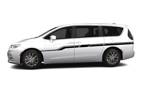 Center Sport Stripe Decal sticker kit compatible with Chrysler Pacifica graphic - Bild 2 von 4