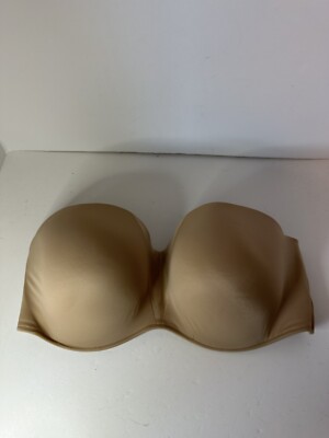 Soma 42G strapless beige bra underwire 0120 stunning starlette