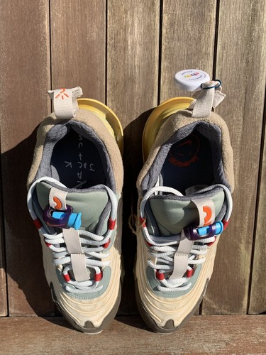 Size 9.5 - Nike x Travis Scott Air Max 270 React Cactus Trails CT2864-200 Jack - Picture 8 of 11