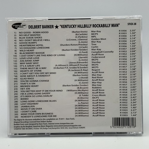 Delbert Barker – Kentucky Hillbilly Rockabilly Man - Imagen 2 de 3