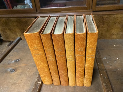 Jules Renard, 6 volumes La Belle Edition,relié Cuir numérotés, vélin de Lana. - Bild 2 von 12
