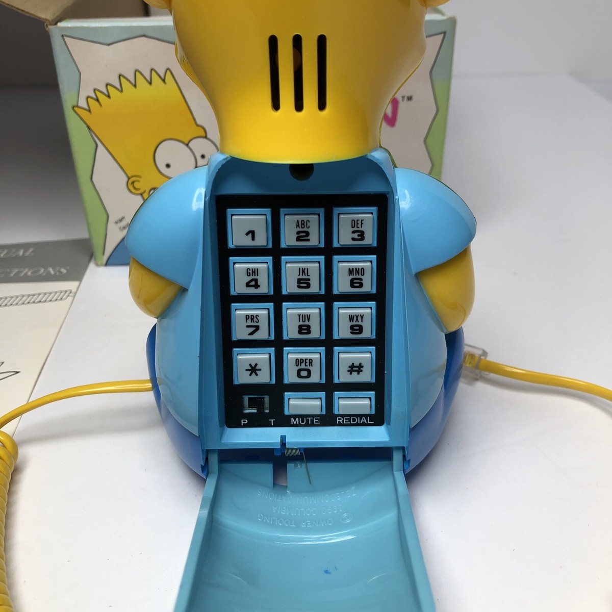 シンプソンズ 受話器 SIMPSONS Vintage Open Box Bart Simpson