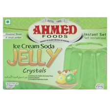 Ahmed Food Jelly Crystal Creme Vegetarian Halal Mix & Match 20 Flavours 70g- 80g