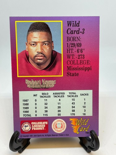 1991 Wild Card Football Trading Pick Your Cards - Picture 3 of 88