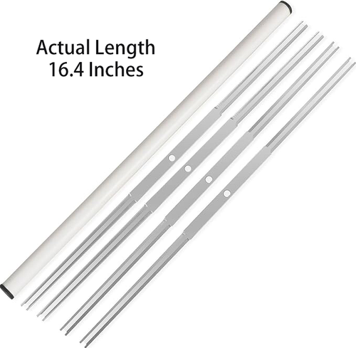 4-Pack 19” Bowl Leaf Trimmer Include 2 Serrated & 2 Straight Blades 16.4 Inches - Picture 1 of 8