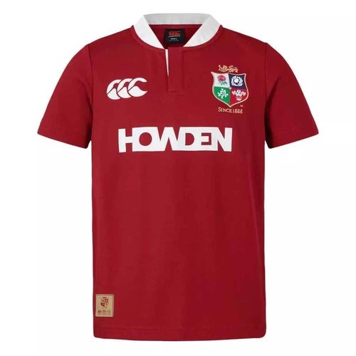 British and Irish Lions Football Uniform Short Sleeved Pants 2025 Red Jersey - Picture 15 of 16