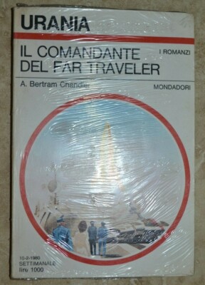 URANIA 822 CHANDLER - DER KOMMANDANT DES FAR TRAVELER - 1980 NEU ZELLOPHANAT LS