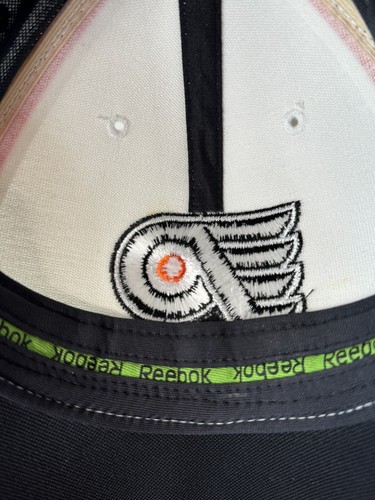 Philadelphia Flyers Hockey NHL Size S/M Reebok Center Ice Flex Fit Hat - Picture 6 of 7
