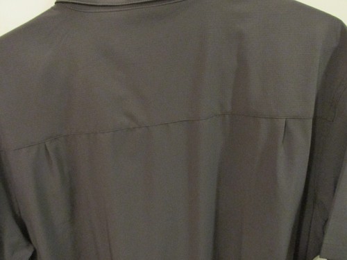 GERRY kurzärmliges Reisehemd mit Knopfleiste dunkelgrau Kragen Größe XL Herren - Bild 6 von 6