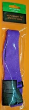 High Quality 36" PURPLE Antimicrobial Adjustable Breakaway Lanyard with Clip
