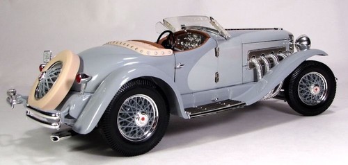 1930Classic Car Custom Built Metal Body Concept Model1Hot Rod12Race24GRAY18 - Picture 12 of 12