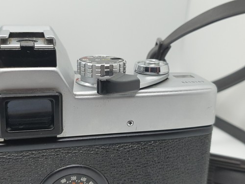 Minolta SRT 100X SLR Kamera + Objektiv MD-Rokkor 1:1.7/50 mm Linse + Tasche - Bild 10 von 21