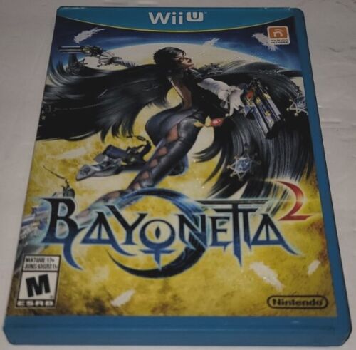 Bayonetta 2 (Nintendo Wii U, 2016) Very Good Tested 8.5/10