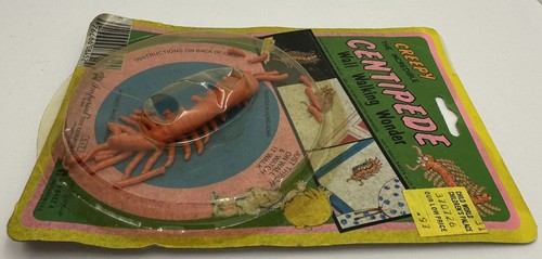VTG 1982 Creepy Incredible Centipede Wall Walking Wonder Toy NOS! Imperial 8452A - Picture 5 of 10