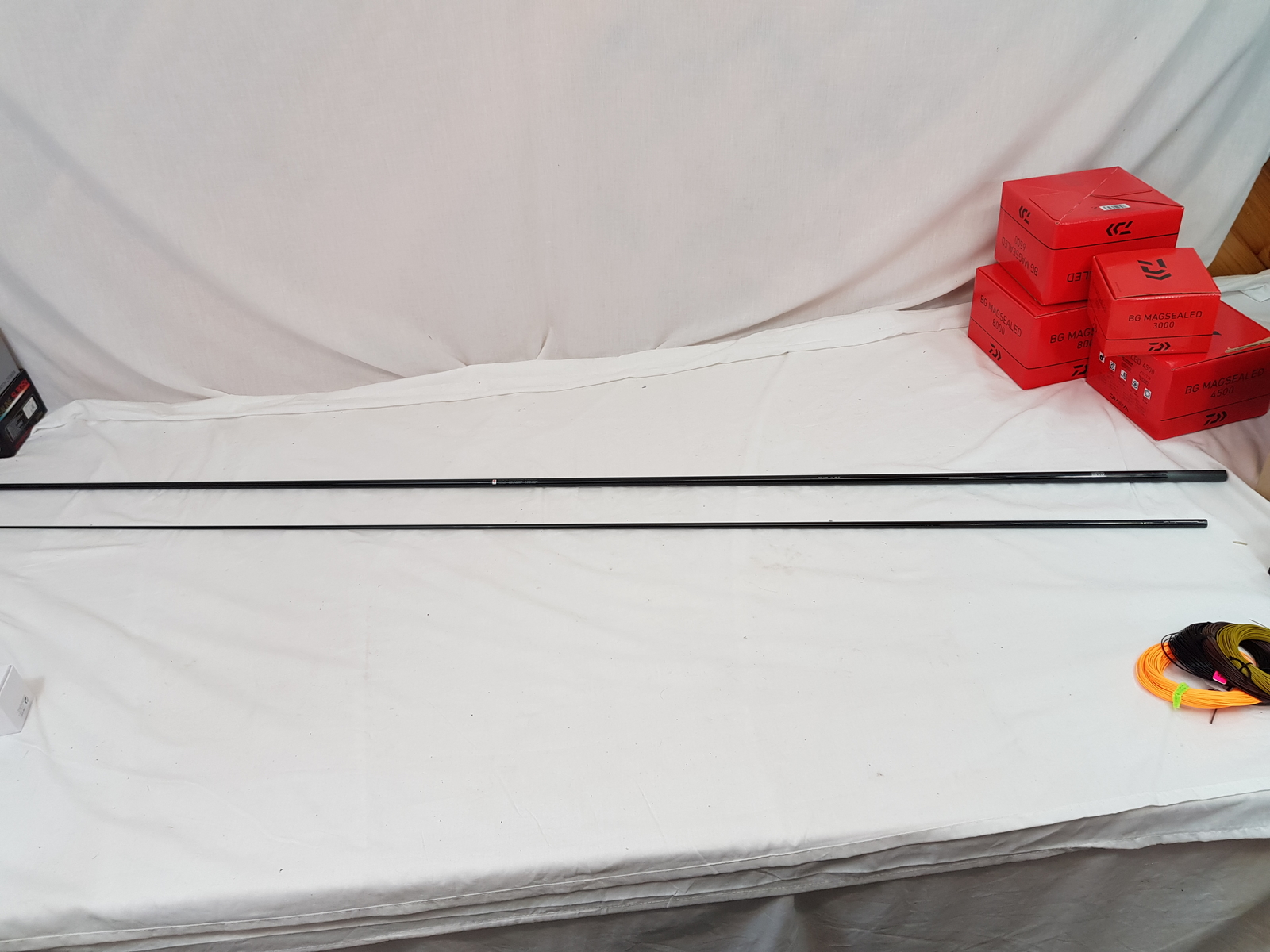 DAIWA INFINITY SLIM POWER 12' 3.00 LB TEST CURVE ROD BLANKS mod no IASP2300BK DAIWA INFINITY SLIM POWER 12' 3.00 LB TEST CURVE ROD BLANKS mod no IASP2300BK