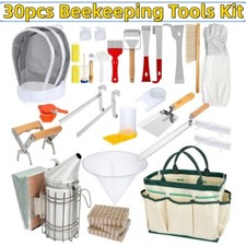 30 Pcs Beekeeping Tools Kit Bee Keeping Supplies for Bee Keeper and Beginners 