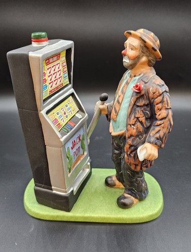 Used The Original Emmett Kelly Circus Collection Jackpot Ltd.Ed-No BOX - Picture 8 of 9